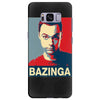 bazinga poster, ideal birthday gift or present Samsung Galaxy S8 Plus Case