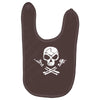 rock skull Baby Bibs