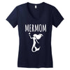 mermaid mom Women's V-Neck T-Shirt