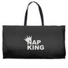 nap king Weekender Totes