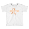 Survivor Of Uterine Cancer Toddler T-shirt