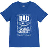 dad number one world's greatest V-Neck Tee