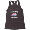 Save The Chubby Unicorns Racerback Tank