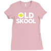 old skool Ladies Fitted T-Shirt