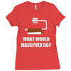 what would macgyver do Ladies Fitted T-Shirt