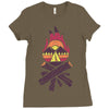 bonfire Ladies Fitted T-Shirt
