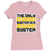 the only good Ladies Fitted T-Shirt