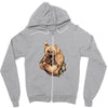 Guclu Ayı Zipper Hoodie