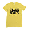 shawn mendes_BW Ladies Fitted T-Shirt