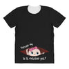 October Peeking Out Baby Girl All Over Women's T-shirt