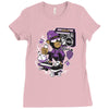 music characters Ladies Fitted T-Shirt
