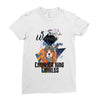 who loves cavalier king charles Ladies Fitted T-Shirt