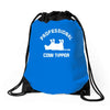 pro cow tipper tipping funny Drawstring Bags