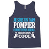papa pompier Tank Top