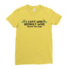 i Can't Live Without Love Vincent Van Gogh Ladies Fitted T-Shirt