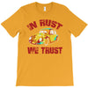 in rust we trust  rat beetle hot rod T-Shirt