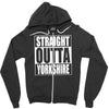 straight outta yorkshire Zipper Hoodie