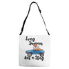 every summer has a story Adjustable Strap Totes
