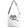 toyota parodie diable Adjustable Strap Totes
