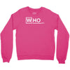 doctor who m.d   vintage retro tv show fan dr Crewneck Sweatshirt