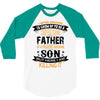Super Cool Father Of A Freaking Awesome Son 3/4 Sleeve Shirt