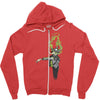noxious gases may be harmful Zipper Hoodie