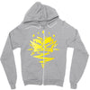 eryctriceps limited edition gold foil t shirt Zipper Hoodie