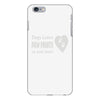 dogs leave paw prints on your heart iPhone 6/6s Plus Case