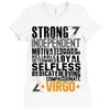 Strong Independent Motivated Virgo Ladies Fitted T-Shirt
