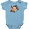 overwatch torbjorn cute spray Baby Onesie