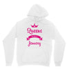 queens are born in january Hoodie