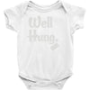 well hung Baby Onesie