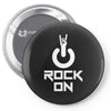 Rock on Pin-back button