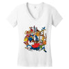 FAT ALBERT Women's V-Neck T-Shirt