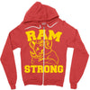 ram strong Zipper Hoodie