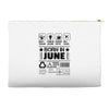 Born In June Accessory Pouches