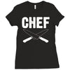 chef Ladies Fitted T-Shirt