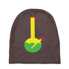 rasta bong water pipe slide insert stem filtered Baby Beanies