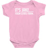 it's jake from state farm funny Baby Onesie