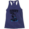 i am the one who knocks Racerback Tank