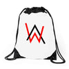 Alan Walker new logo Drawstring Bags