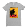 fury of the night Ladies Fitted T-Shirt