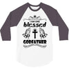 I Am One Blessed Godfather 3/4 Sleeve Shirt