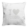 i love jogging Throw Pillow