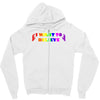 unicorns,i want to believe,fantasy,mythical,unicorns Zipper Hoodie