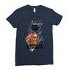 who loves bassets Ladies Fitted T-Shirt
