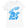 new retro night trap Ladies Fitted T-Shirt