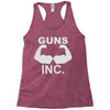 guns inc Racerback Tank