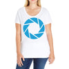 aperture labs Ladies Curvy T-Shirt