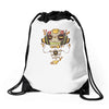 robo music Drawstring Bags